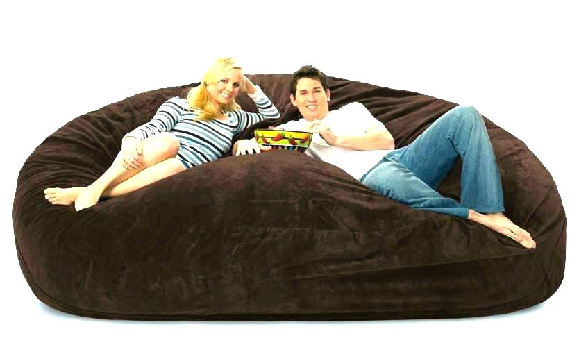 Fuf Bean Bag Sofa Oversized Bean Bag Couch Dubious Co Home Design