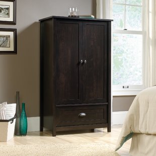 Black Armoire Can Add Texture to Your  Bedroom