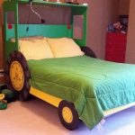 Tractor bed, can modify boys beds to this design in a single bed