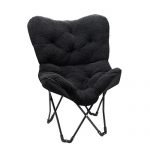 Overfilled Butterfly Chair - Ultra Plush Black College Items Cool