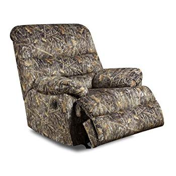 Amazon.com: Simmons Upholstery Conceal Camo Power Rocker Recliner