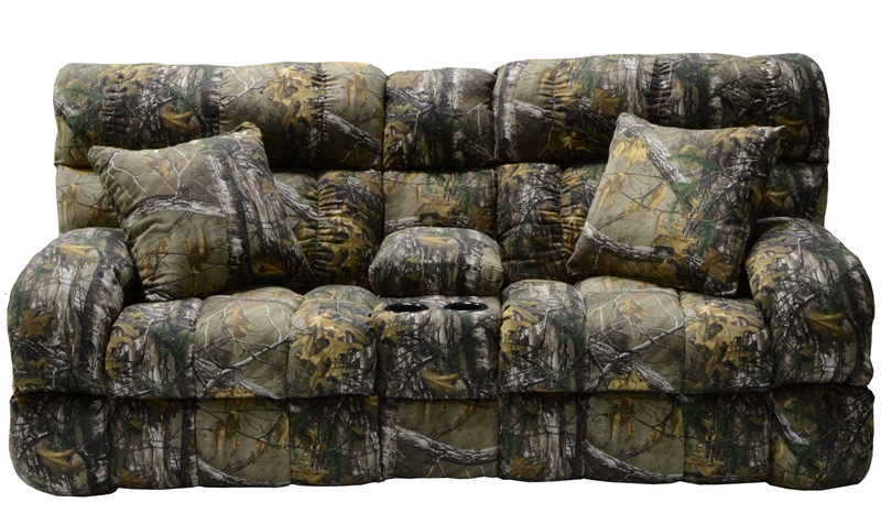 Appalachian 3 Piece POWER Reclining Sectional in Mossy Oak or