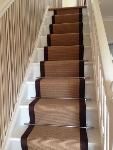 stair carpets with borders - Google Search | Jute Carpets