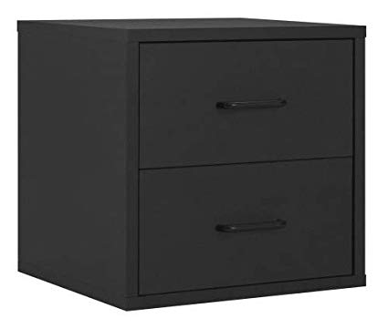 Amazon.com: Two-Drawer Chest Wood Closet Deep Storage Chester Drawer