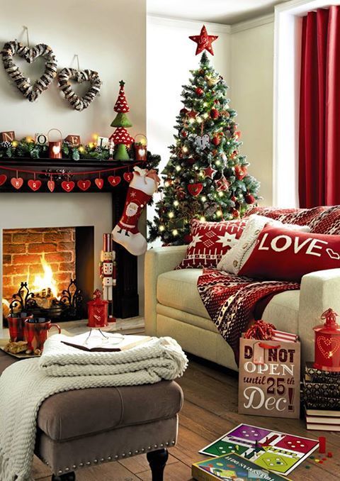 Home Decoration: How to Make a Christmas Living Room | Christmas