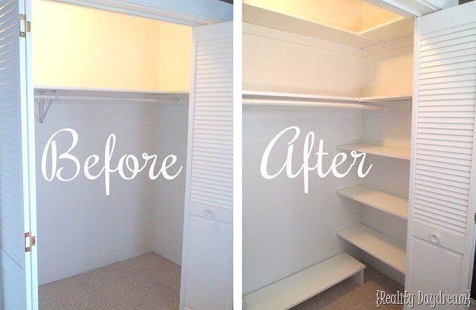 Closet Organizer Ideas for Maximizing Space! {Reality Daydream}