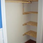 good idea for closet shelves. Think I may try thisand cover the