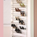 Amazon.com: Over The Closet Shoe Storage Rack. Can Also Be Wall