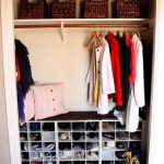 DIY entry closet with built in shoe storage #builtins #diy