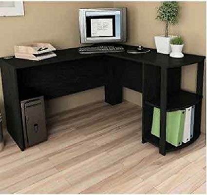 Amazon.com: Computer Corner Desk L-Shaped Workstation Home Office