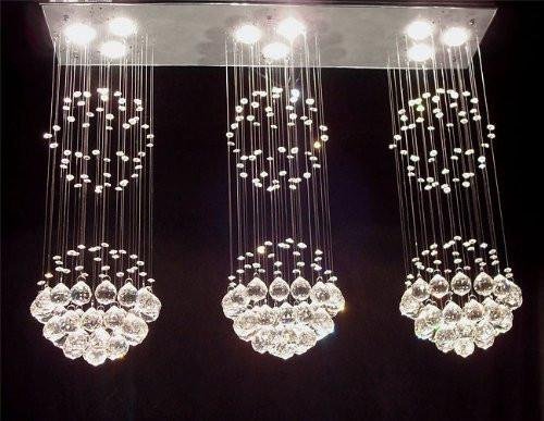 Modern Contemporary Chandelier Triple