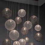 Modern chandeliercool idea for a basement bar! | Dream Home in