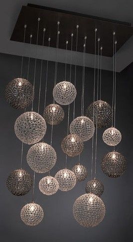 Modern chandeliercool idea for a basement bar! | Dream Home in