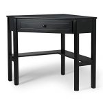 Corner Table Black: Amazon.com