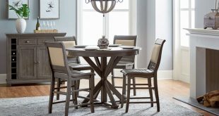 Lark Manor Epine Round Counter Height Dining Table & Reviews | Wayfair