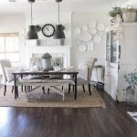 I love when the light shines through my kitchen and dining room, it