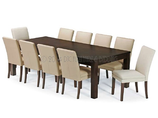 Savoy 11 Piece Hardwood Dining 2.4m - Dining Suites - Dining Room