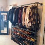 DIY Closet System Built with Pipe & Fittings (Plans Included