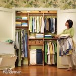 Closet Organizing: A Simple Closet Rod and Shelf System | The Family
