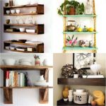 16 Easy and Stylish DIY Floating Shelves & Wall Shelves - A Piece Of