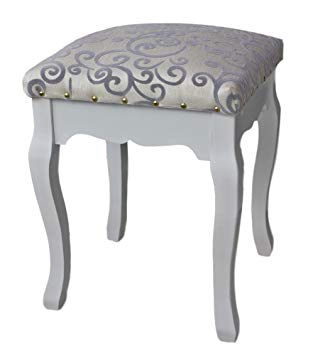 elbmoebel Dressing table stool cushion padded chair available in