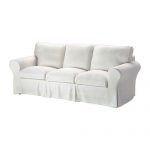 Buy IKEA EKTORP Stenasa 3-seat Sofa Slipcover White Washable Linen