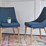 Amazon.com - Upholstered Modern Dining Room Chairs - Mid Century