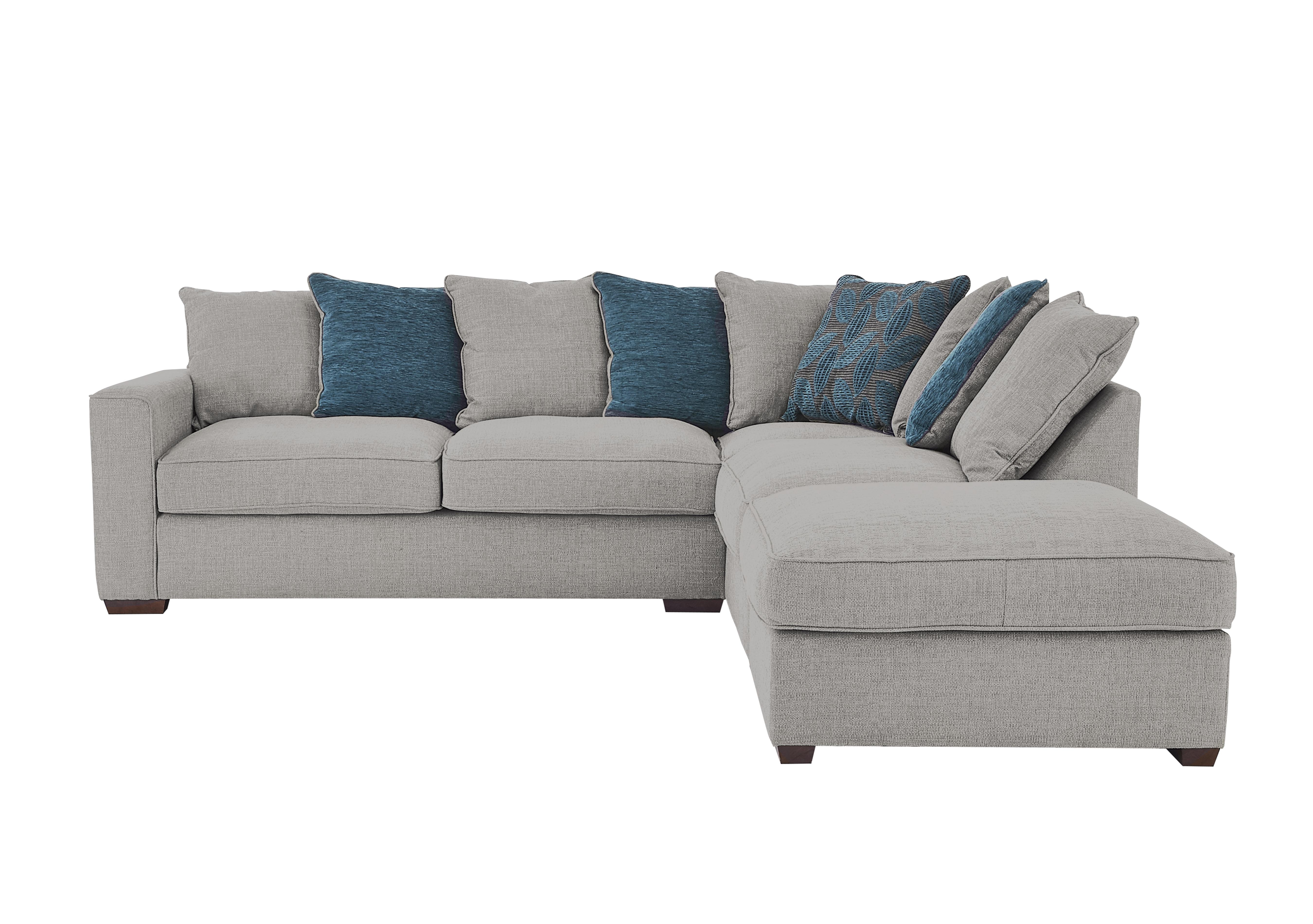 Seasons Pillow Back Fabric Corner Sofa - Furniture Village