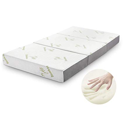 Amazon.com: Folding Mattress, Inofia Memory Foam Tri-fold Mattress