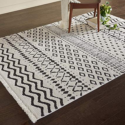 Amazon.com: Rivet Contemporary Geometric Rug, 7' 3