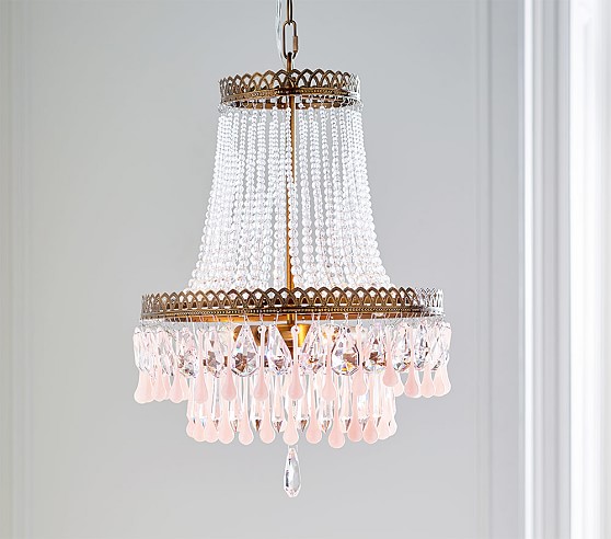 Vintage Glass Chandelier | Pottery Barn Kids