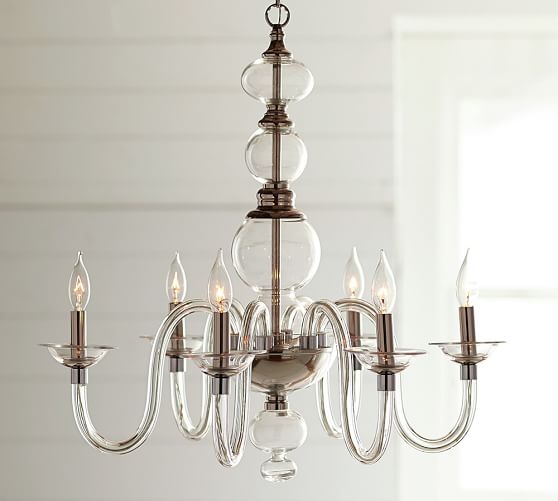 Glass Chandelier for Well-Styled Homes