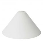 Opal cone pool table glass lamp shade | Mullan Lighting