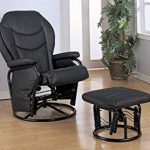 Amazon.com: Coaster Home Furnishings Black Leatherette Cushion