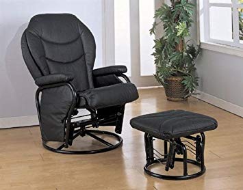 Amazon.com: Coaster Home Furnishings Black Leatherette Cushion