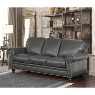 Buy Grey, Leather Sofas & Couches Online at Overstock | Our Best