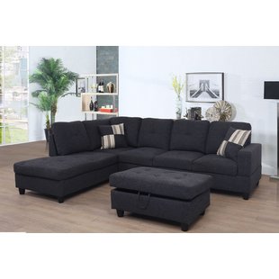 Gray Sectional With Ottoman | Wayfair