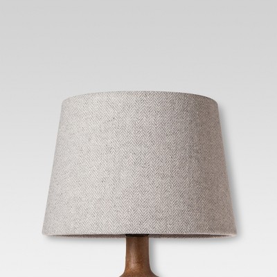 Small Gray Herringbone Lamp Shade - Threshold™ : Target