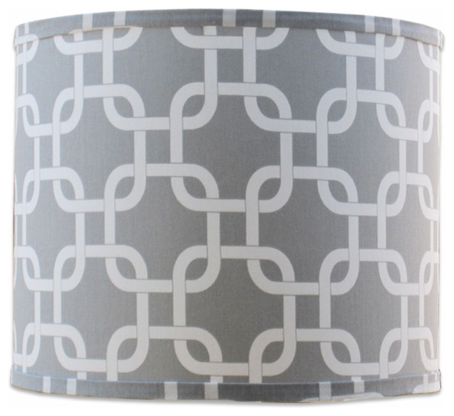 Small Links Grey Shade - Contemporary - Lamp Shades - by Doodlefish