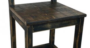 Tenampa rustic Stool - Rustic - Bar Stools And Counter Stools - by