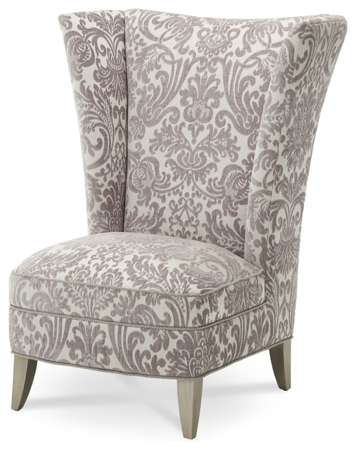 Overture High Back Chair - Transitional - Armchairs And Accent