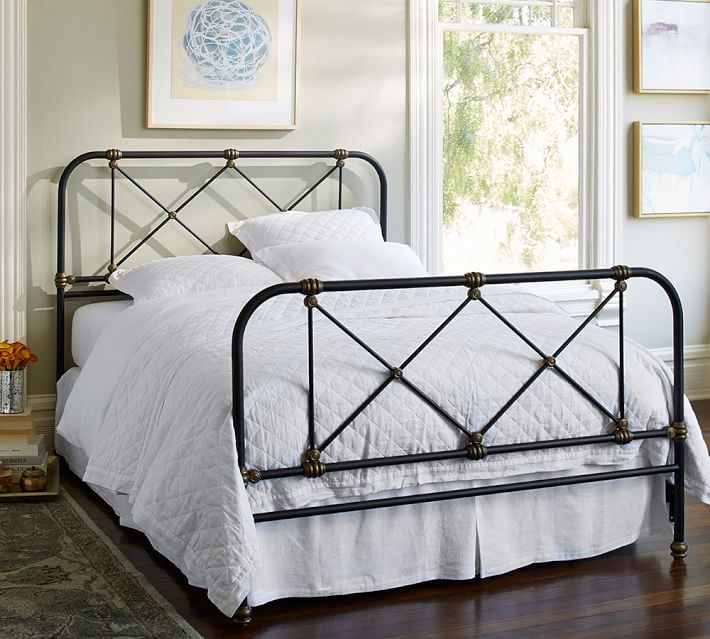 Atticus Iron Bed | Pottery Barn