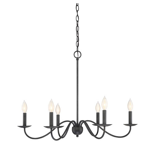 Iron Chandelier for Better Illumination  and Regal Decor