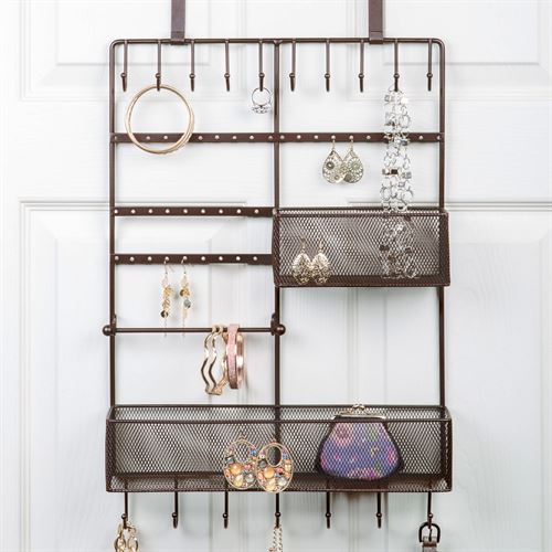 Over the Door Jewelry Organizer