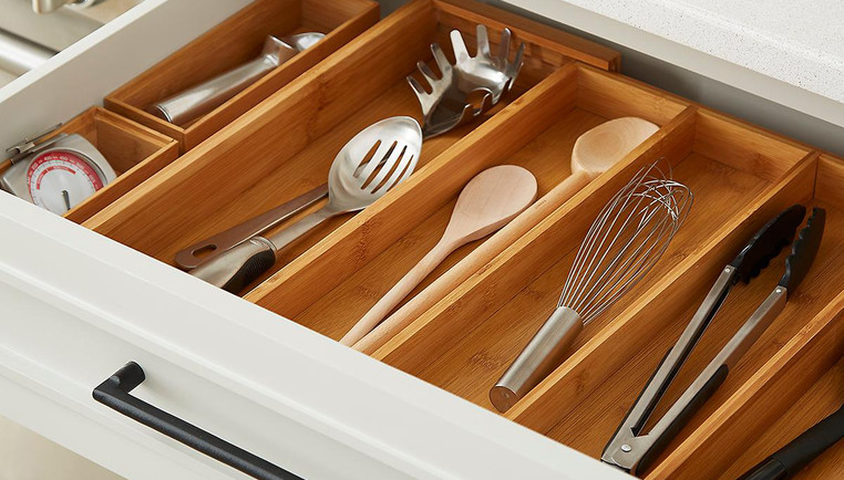 3 Tips for Organizing Kitchen Drawers & Doors | The Container Store