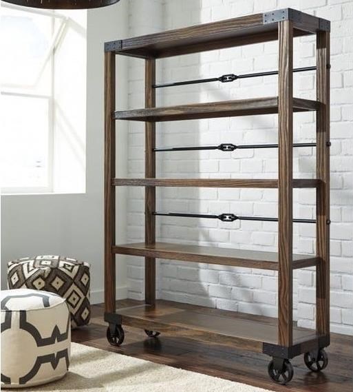 Ashley Furniture 100 100-29 Large Bookcase | Dunk & Bright Furniture