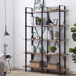 Amazon.com: O&K Furniture Double Wide 5-Tier Open Bookcases