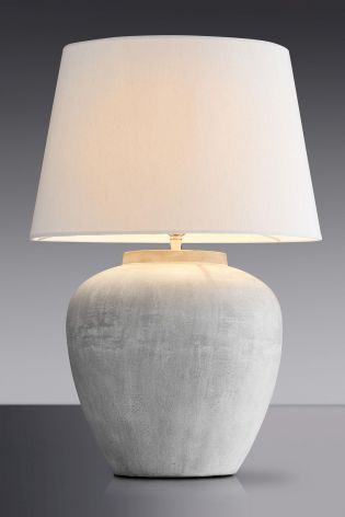 Buy Lydford Large Ceramic Table Lamp With Shade from the Next UK