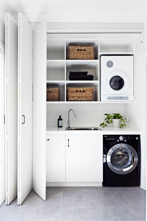 100 Inspiring Laundry Room Design Ideas - Home Decorating Inspiration