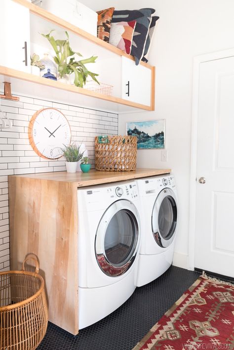 Laundry Room Makeover: Reveal | Bloggers' Best DIY Ideas | Pinterest